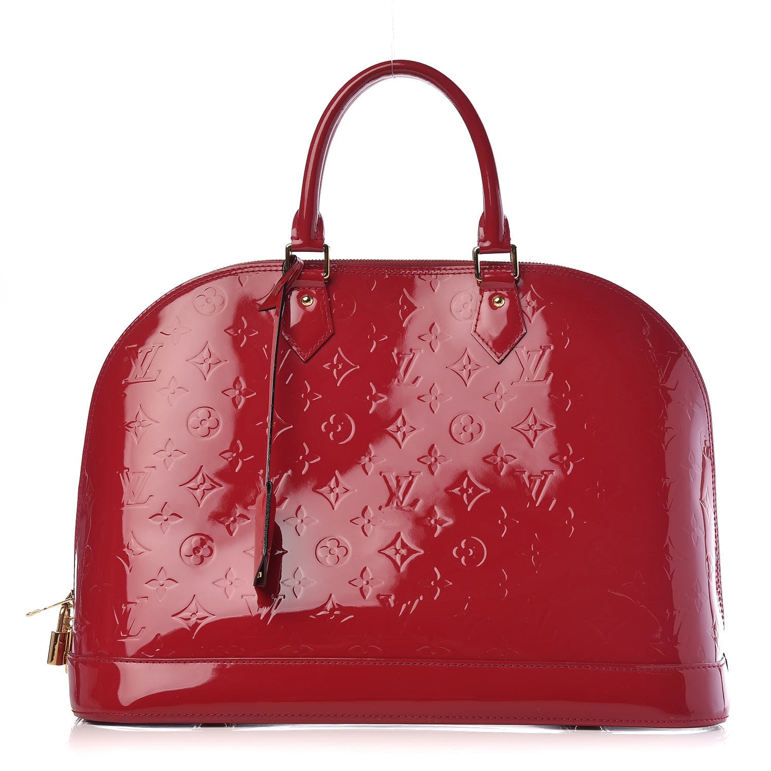 Louis Vuitton Vernis Alma GM Rose Indien 1 of 16