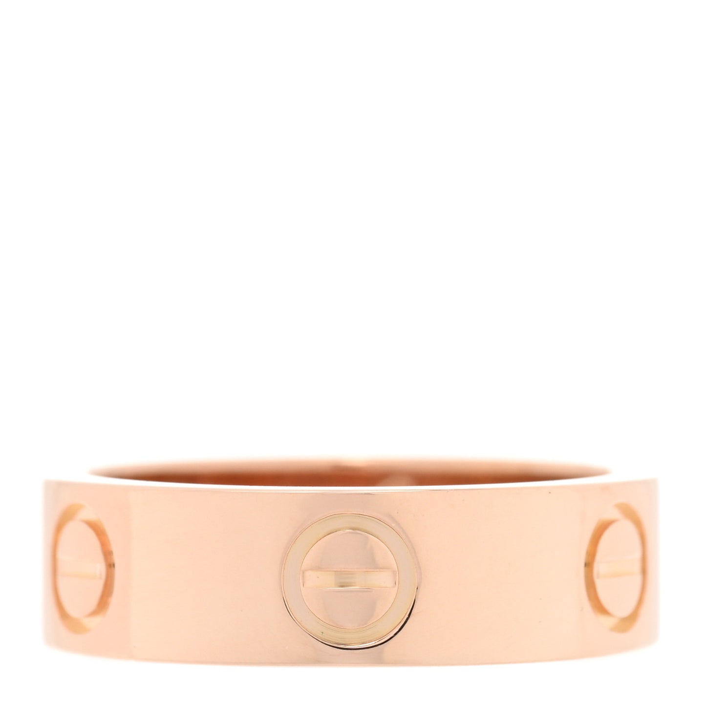 18K Pink Gold 5.5mm LOVE Ring 51 5.75