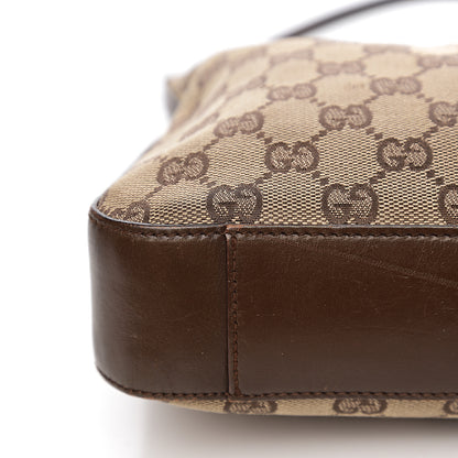 Gucci Monogram GG Small Clasp Hobo Brown 10 of 15