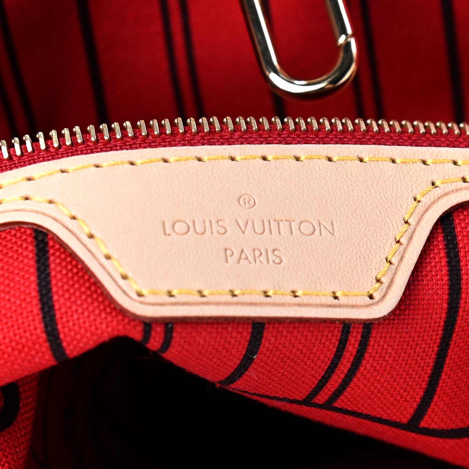 Louis Vuitton Monogram Neo Neverfull MM Cherry 6 of 8