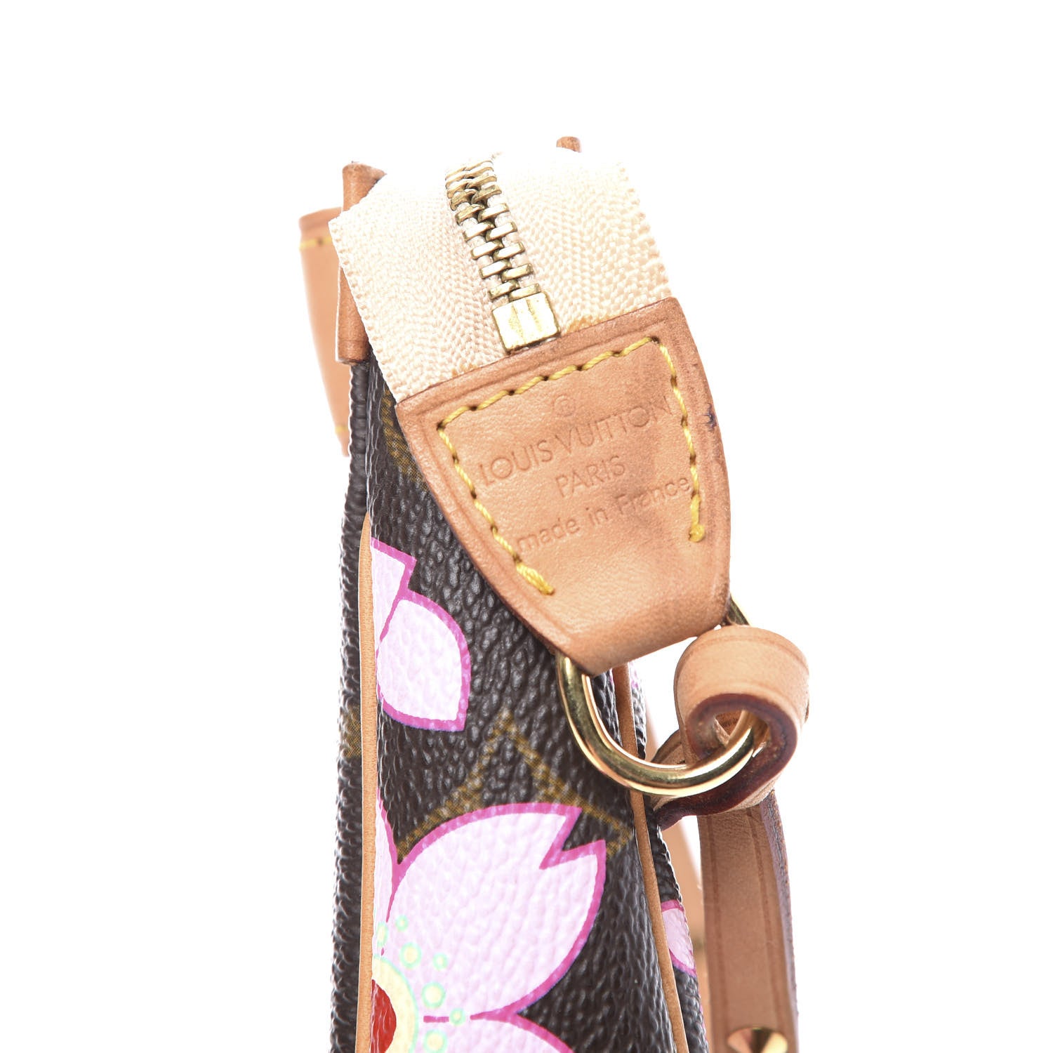 Louis Vuitton Monogram Cherry Blossom Pochette Accessories Brown 8 of 10