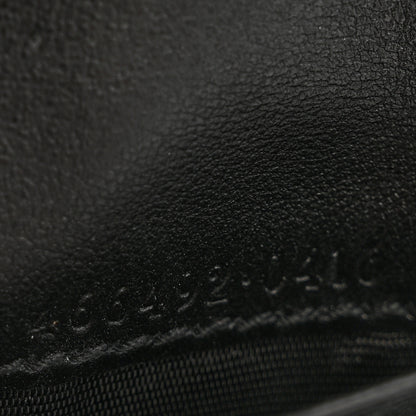 Gucci Calfskin Matelasse GG Marmont Card Case Wallet Black 7 of 11