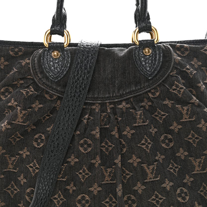 Louis Vuitton Denim Neo Cabby GM Black 8 of 14