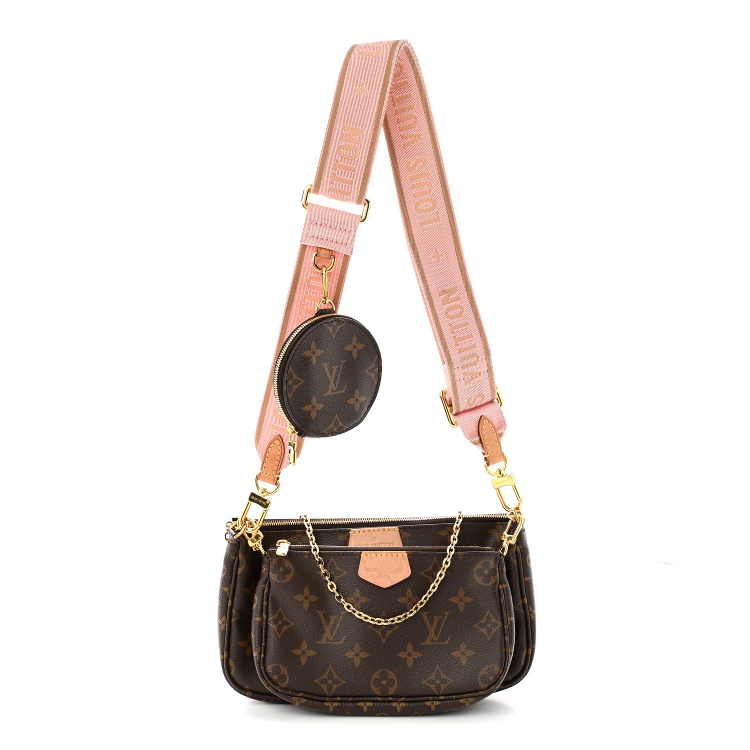Louis Vuitton Monogram Multi Pochette Accessories Rose Clair 1 of 12