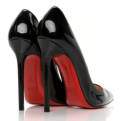 Christian Louboutin Patent Pigalle 120 Pumps 42 Black 3 of 7