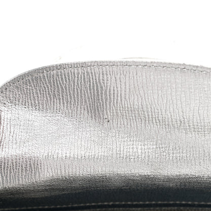 Christian Dior Metallic Grained Calfskin Cannage Small Lucky Badges My Lady Dior Silver 11 of 14