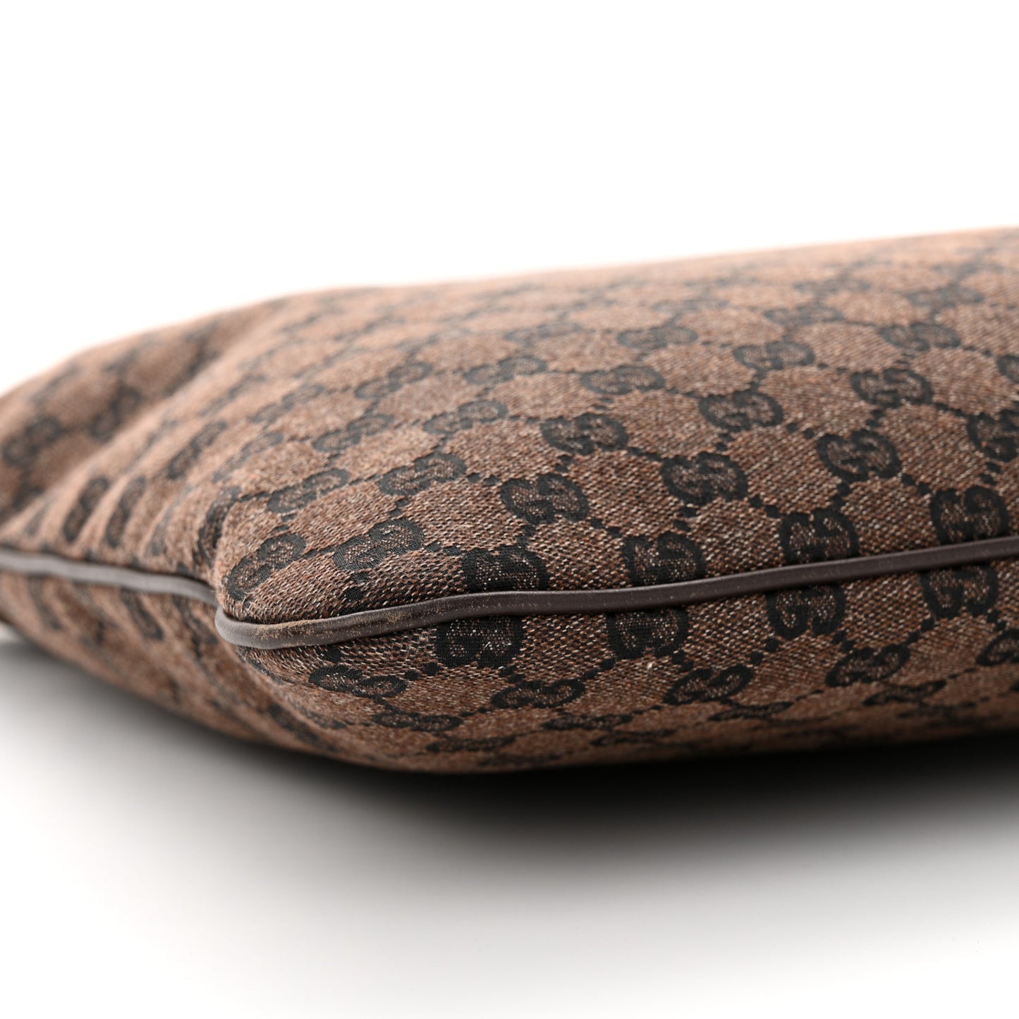 Calfskin Canvas Monogram Flat Vertical Tote Brown