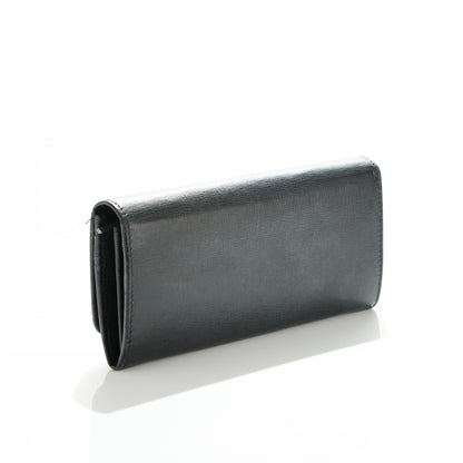 Fendi Vitello Elite Continental Wallet Black 3 of 7