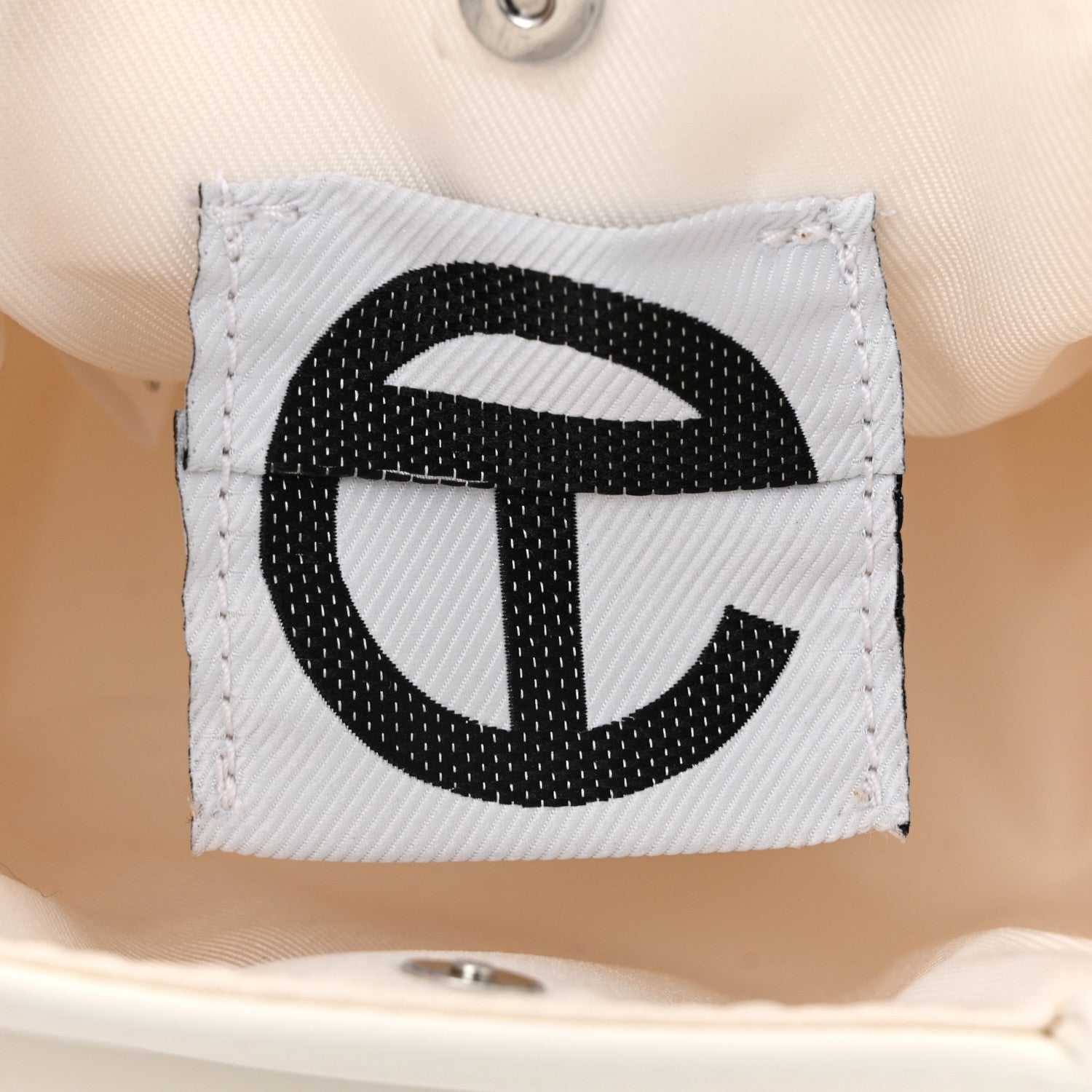 Telfar Vegan Leather Small Shopping Bag White White 6 of 10
