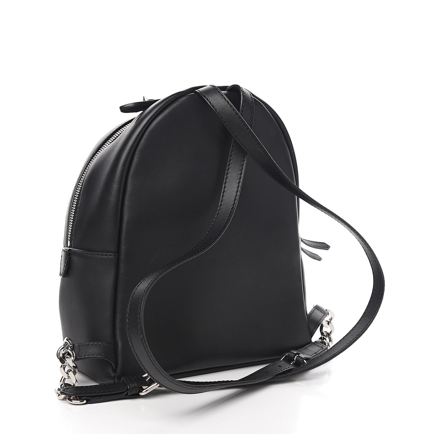 Vitello Century Fun Fair Metal Studded Mini Backpack Black Multicolor