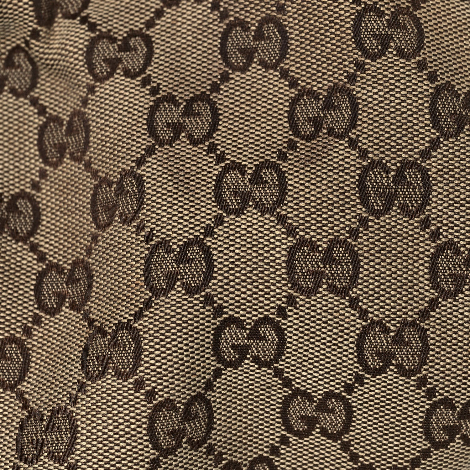 Gucci Monogram Large D Gold Hobo Dark Brown 14 of 15