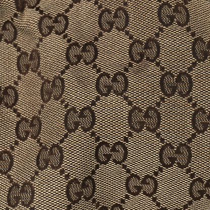 Gucci Monogram Large D Gold Hobo Dark Brown 14 of 15