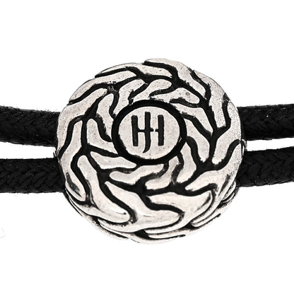 John Hardy JOHN HARDY Sterling Silver Black Onyx Classic Chain Bead Cord Bracelet 3 of 3