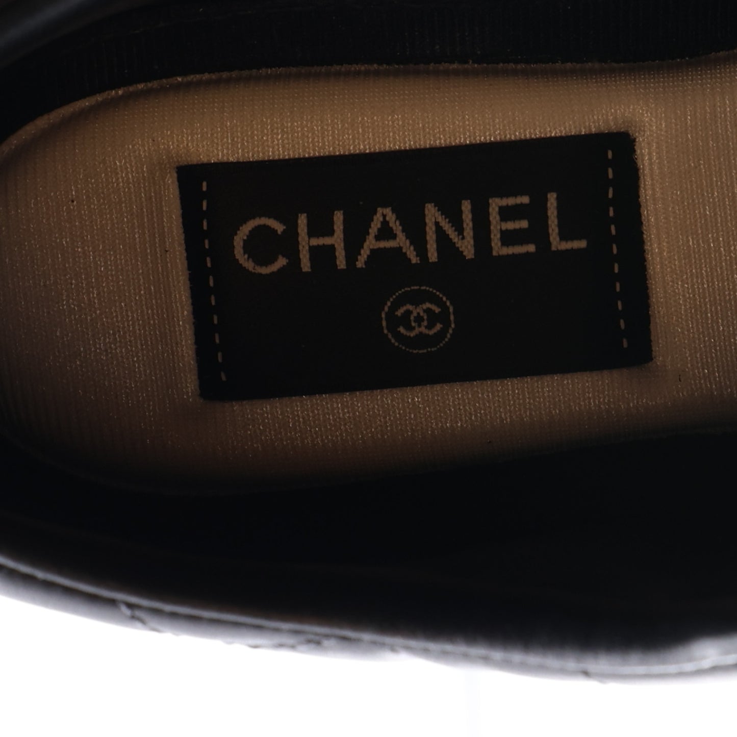 Suede Calfskin Quilted Sneakers 36.5 Black