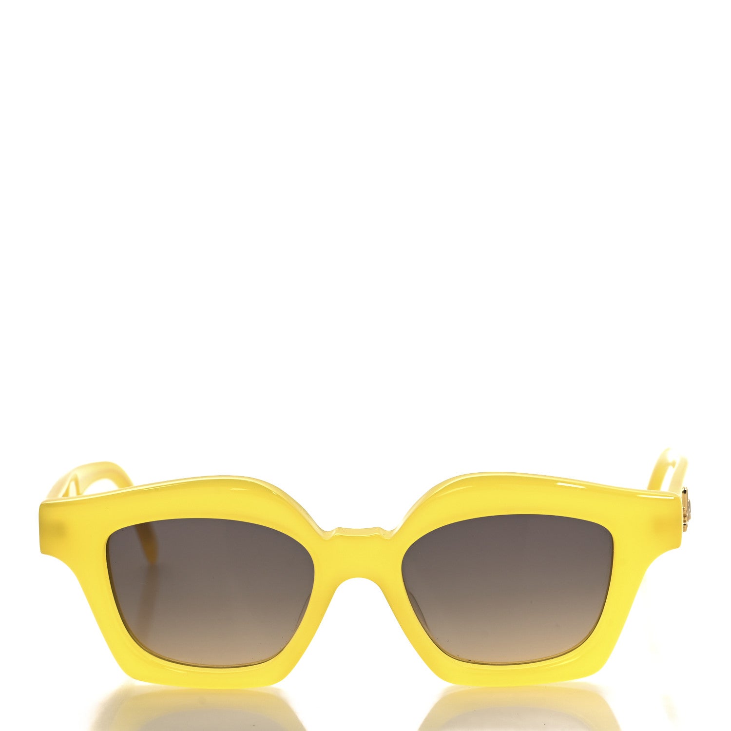 Loewe Acetate Sunglasses LW40078I Yellow 2 of 7