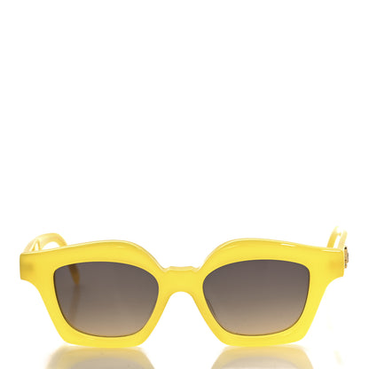Loewe Acetate Sunglasses LW40078I Yellow 2 of 7