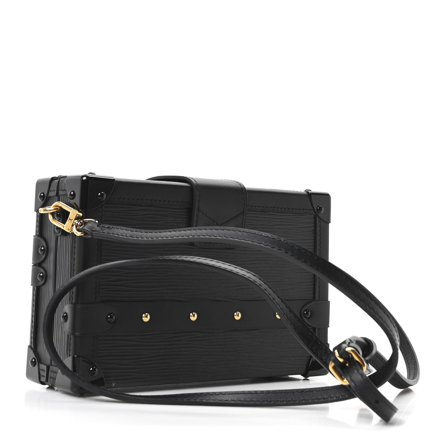 Louis Vuitton Epi Petite Malle Black 3 of 9