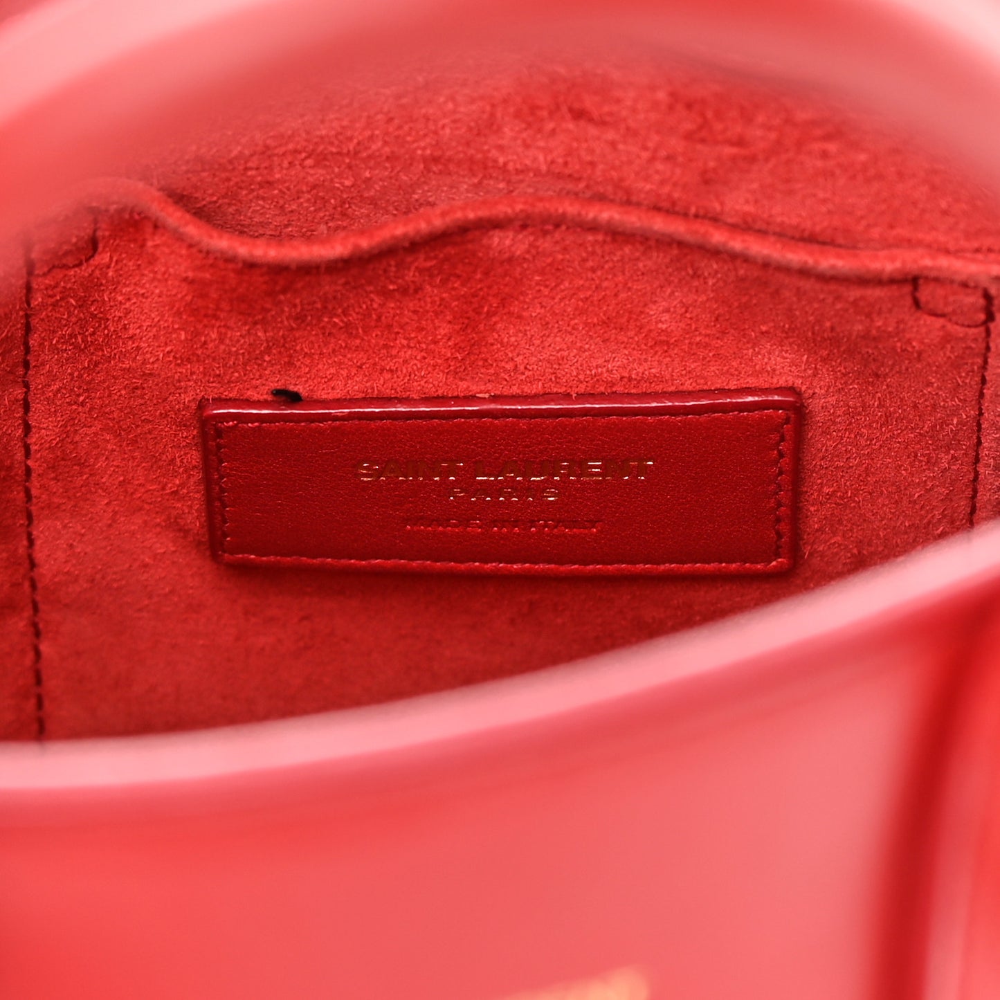Calfskin Nano Sac De Jour Lipstick Red