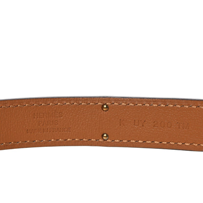 Hermes Epsom Kelly Belt Gold 3 of 4
