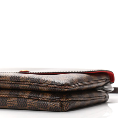 Louis Vuitton Damier Ebene Twice Cherry 11 of 12