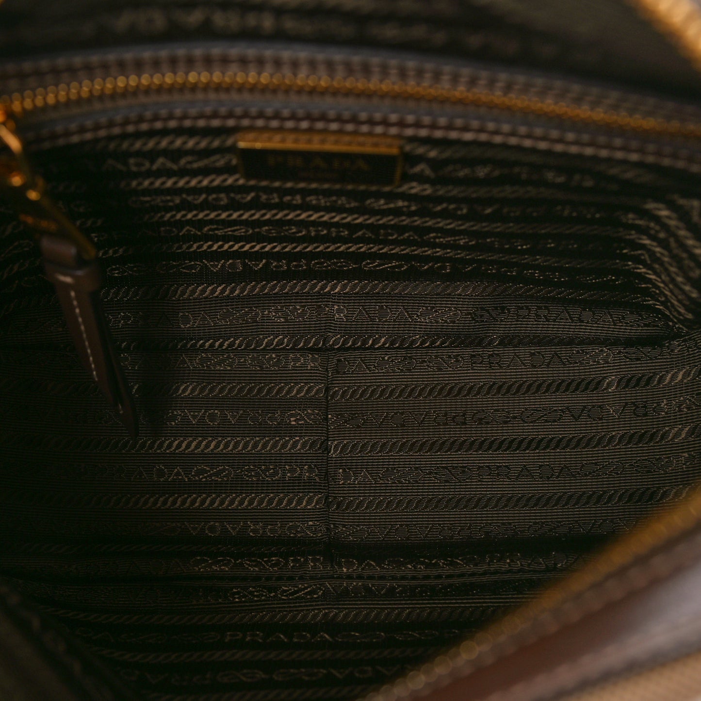 Jacquard Logo Camera Bag Corda Bruciato