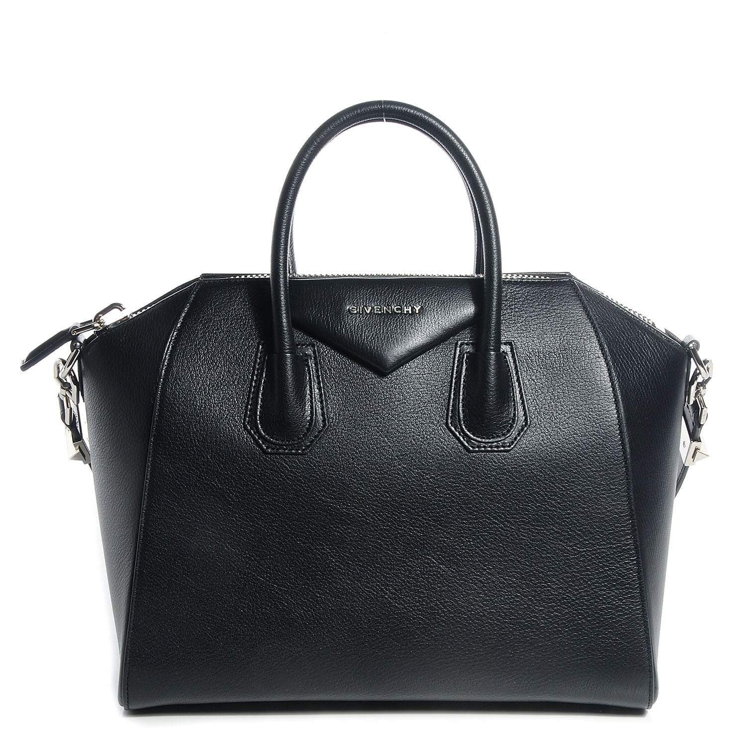 Givenchy Sugar Goatskin Medium Antigona Black 1 of 8