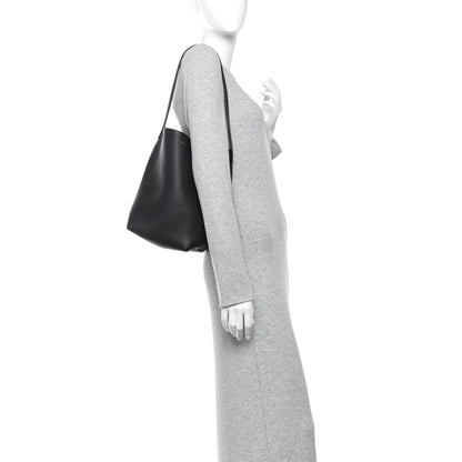 The Row Grained Calfskin Medium N/S Park Tote Black 2 of 9