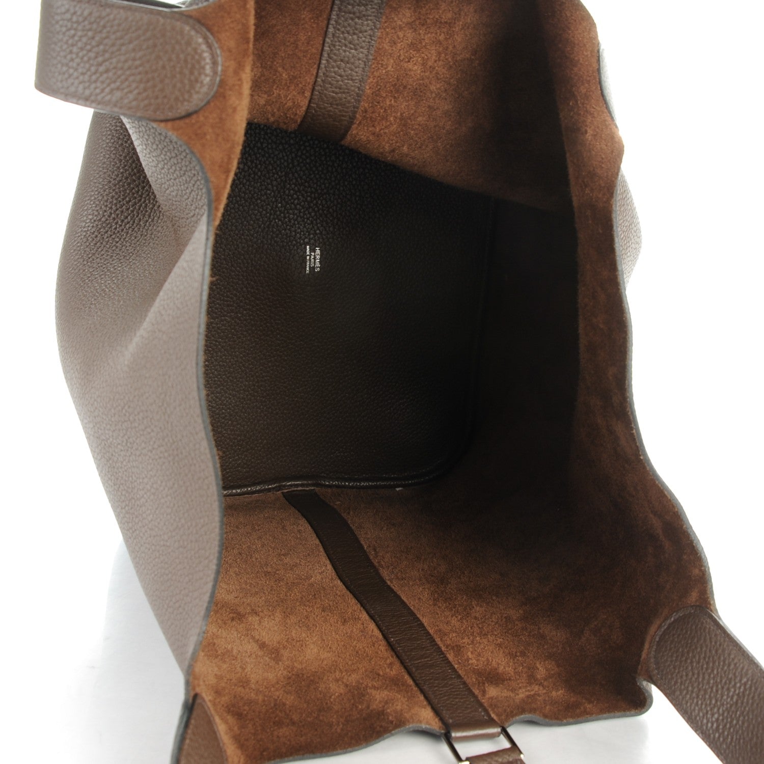 Hermes Taurillon Clemence Picotin Lock TGM Chocolate 5 of 7