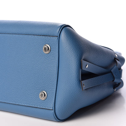 Louis Vuitton Veau Nuage Milla PM Blue Denim 6 of 9