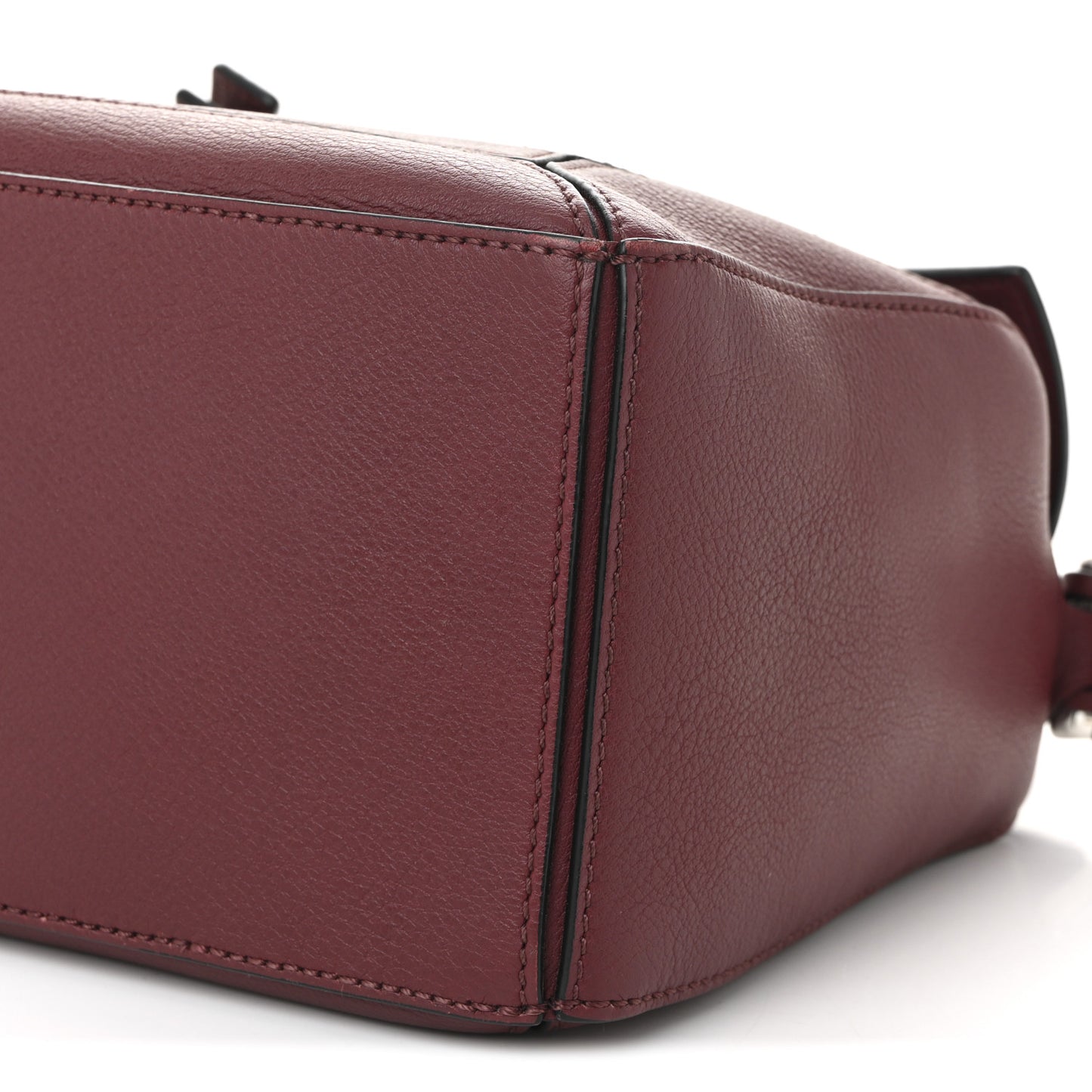 Calfskin Small Puzzle Bag Wine