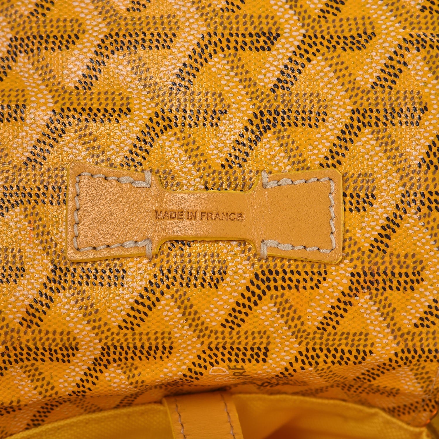 Goyard Goyardine Sac Hulot Pet Carrier PM Yellow 7 of 14