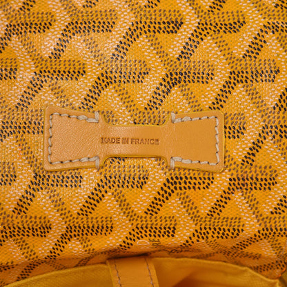 Goyard Goyardine Sac Hulot Pet Carrier PM Yellow 7 of 14