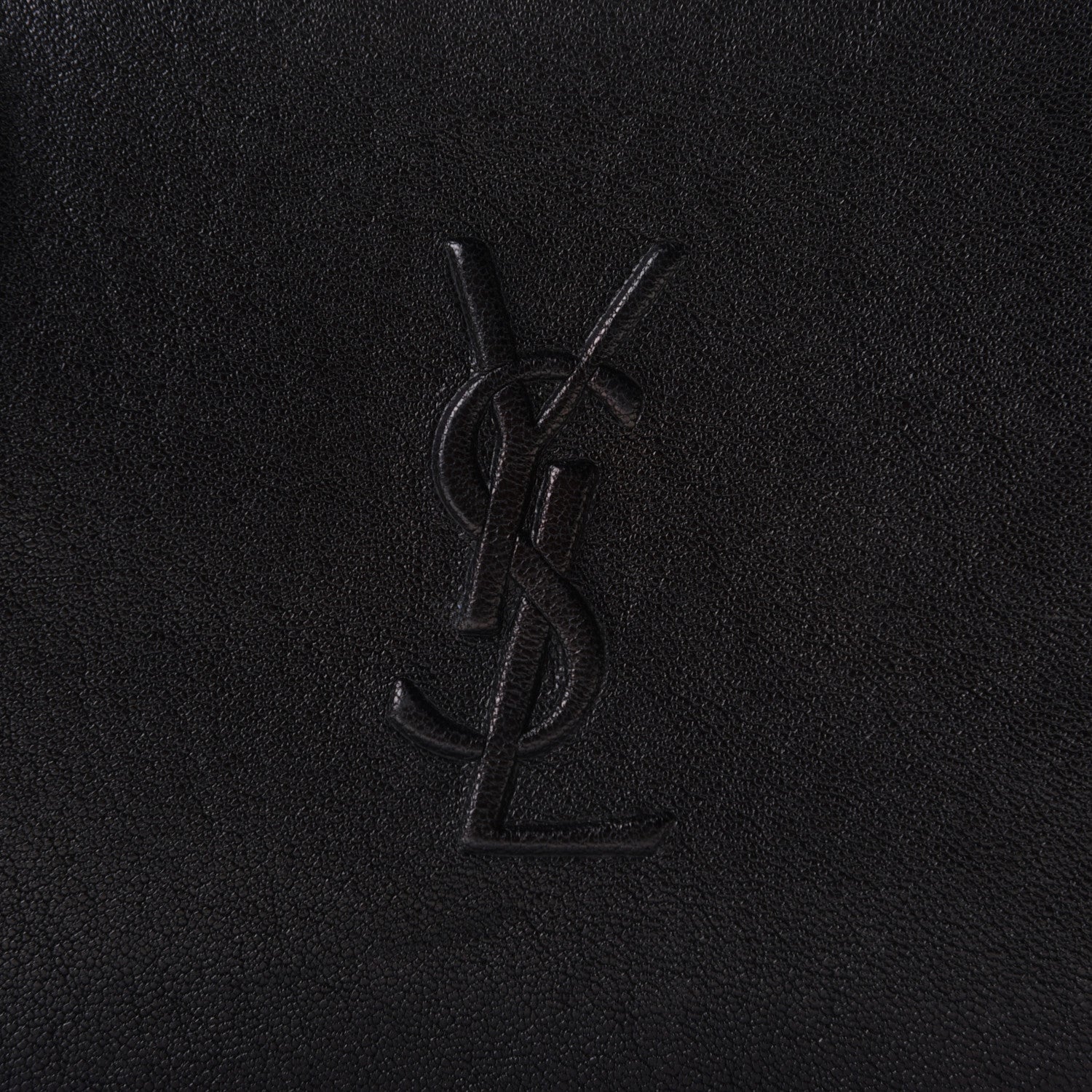 Saint Laurent Lambskin Monogram Lou Belt Bag Black 7 of 11