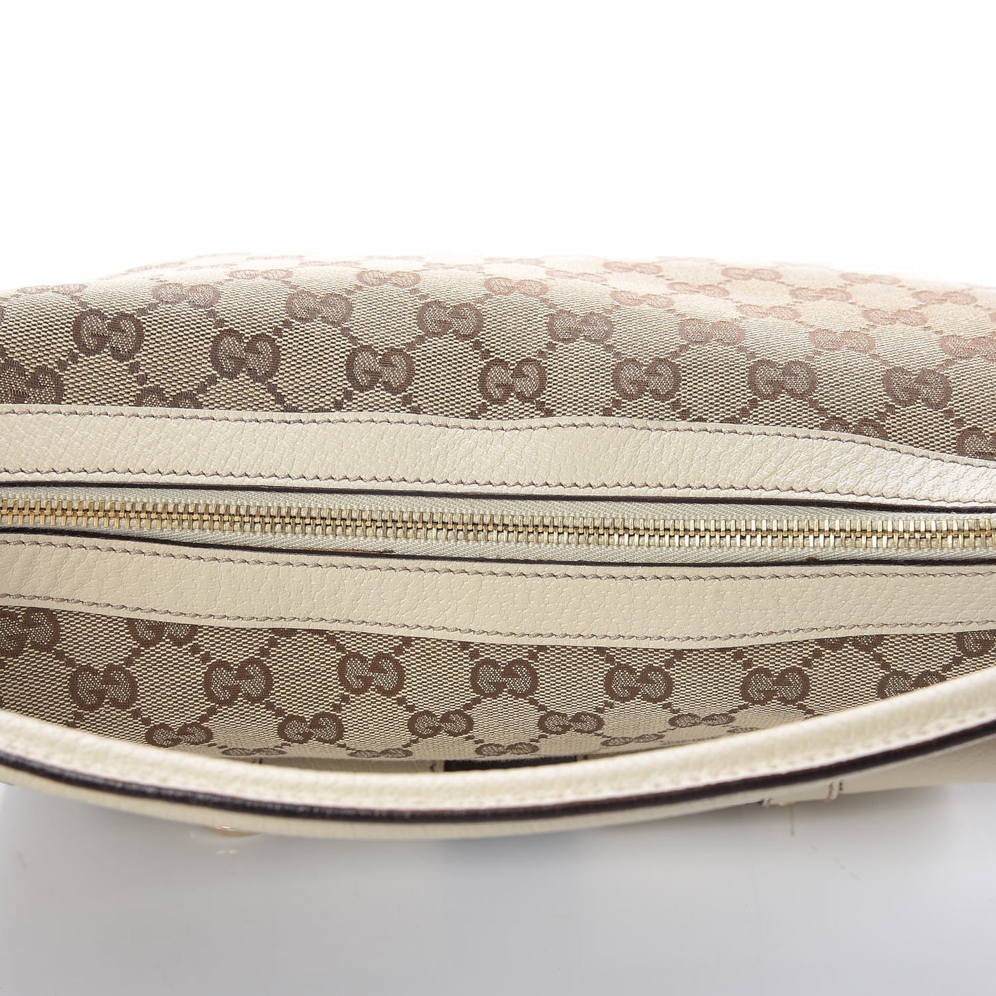 Monogram Pocket Hobo Off White