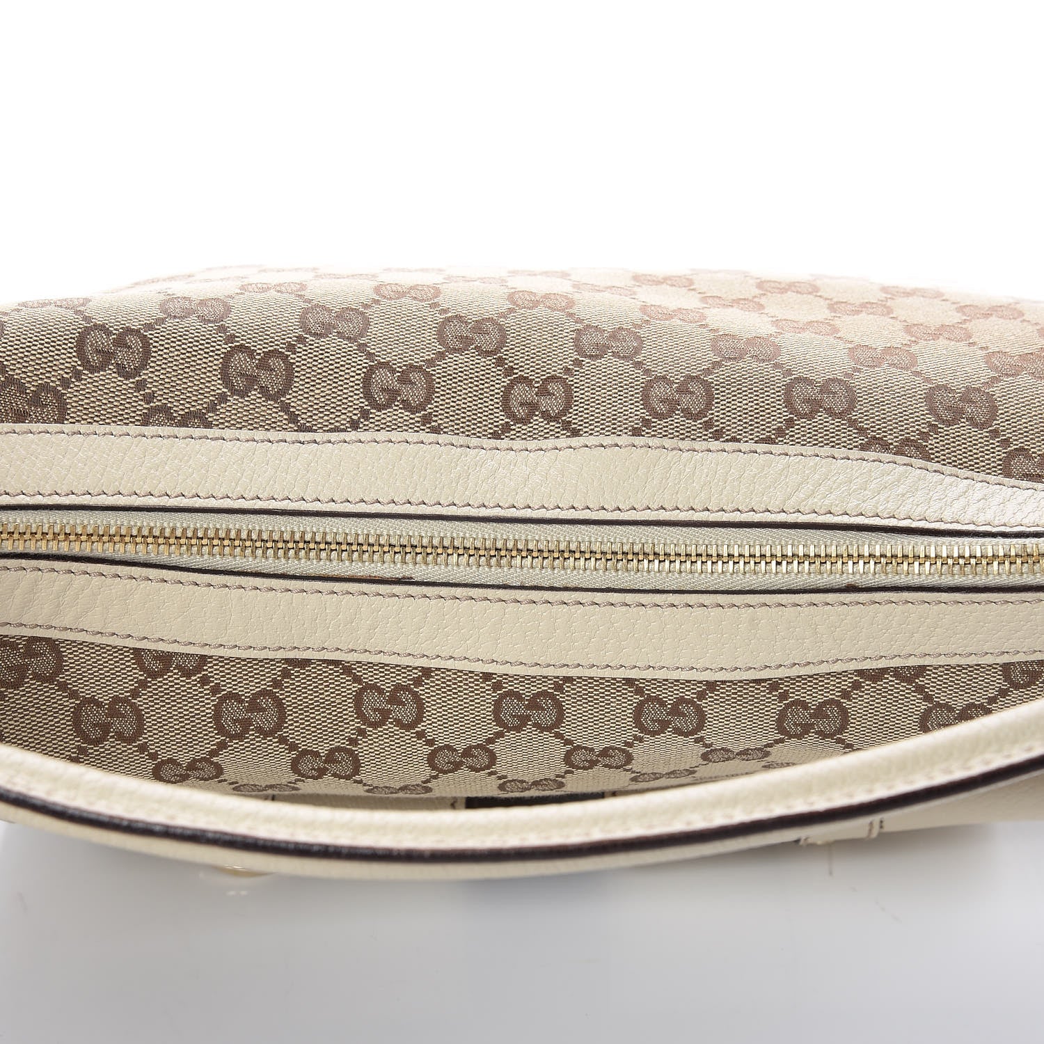 Gucci Monogram Pocket Hobo Off White 13 of 14