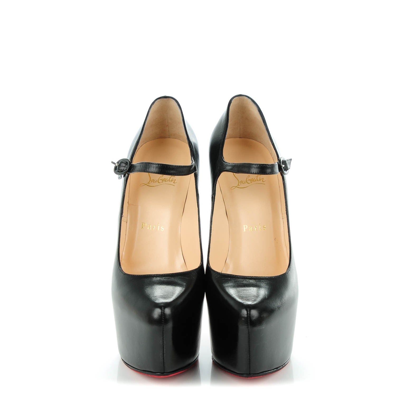 Christian Louboutin Kid Lady Daf 160 Pumps 38.5 Black 2 of 9