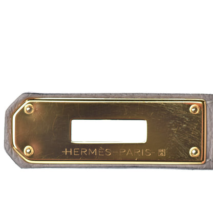 Hermes Togo Kelly Retourne 32 Gris Asphalte 30 of 48
