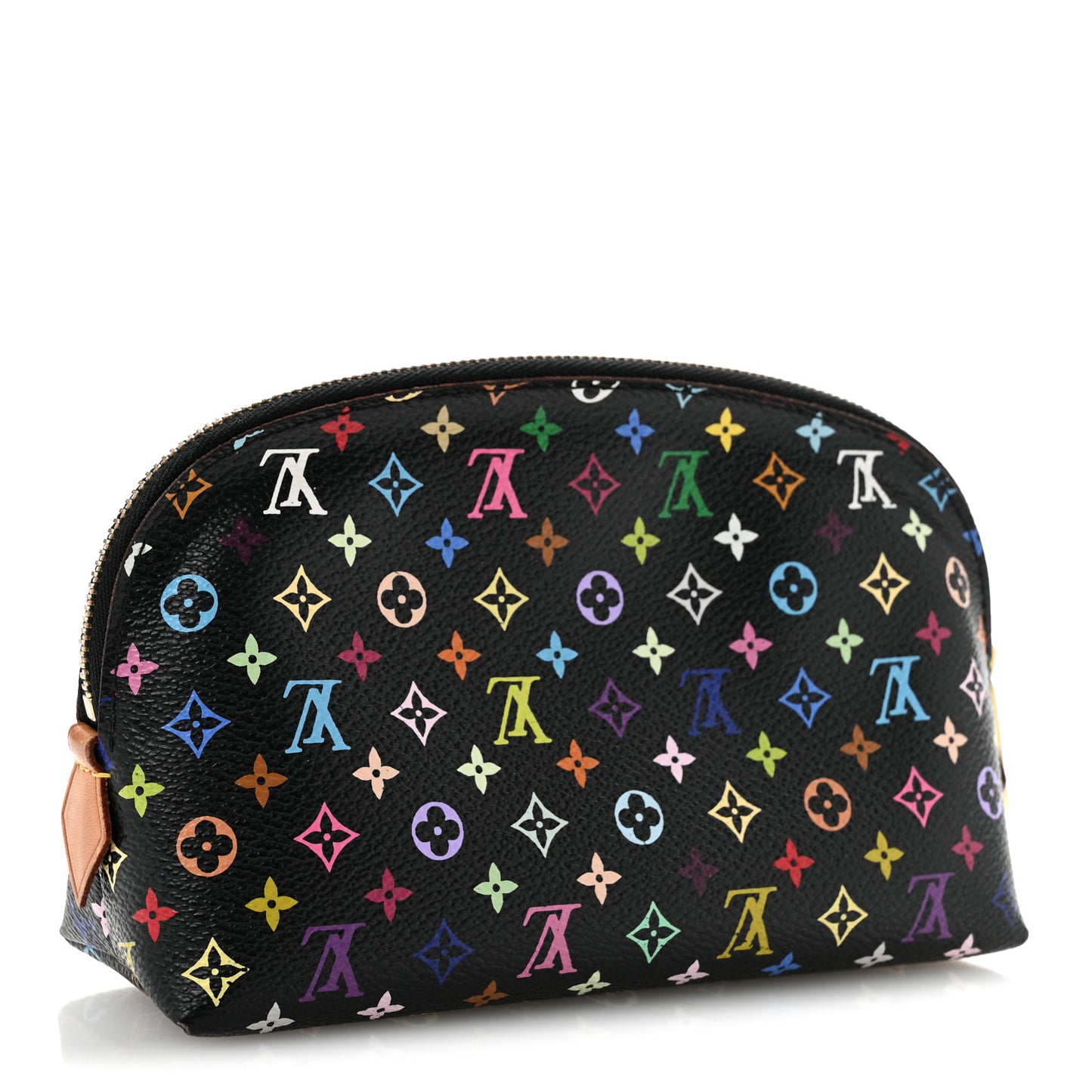 Monogram Multicolor Cosmetic Pouch Black Grenade