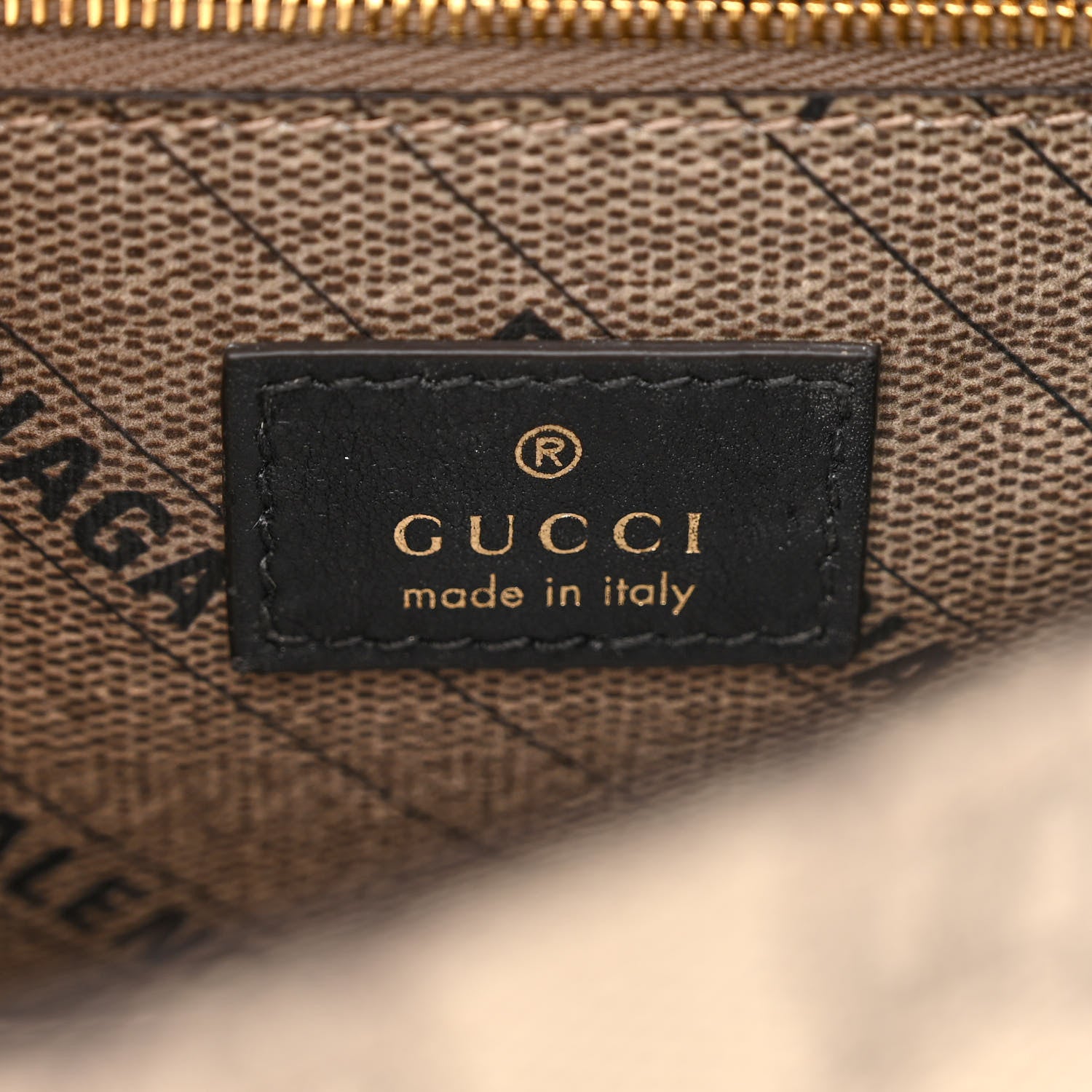 Balenciaga X GUCCI GG Supreme Monogram Small Hourglass Top Handle Bag Beige Ebony 7 of 12