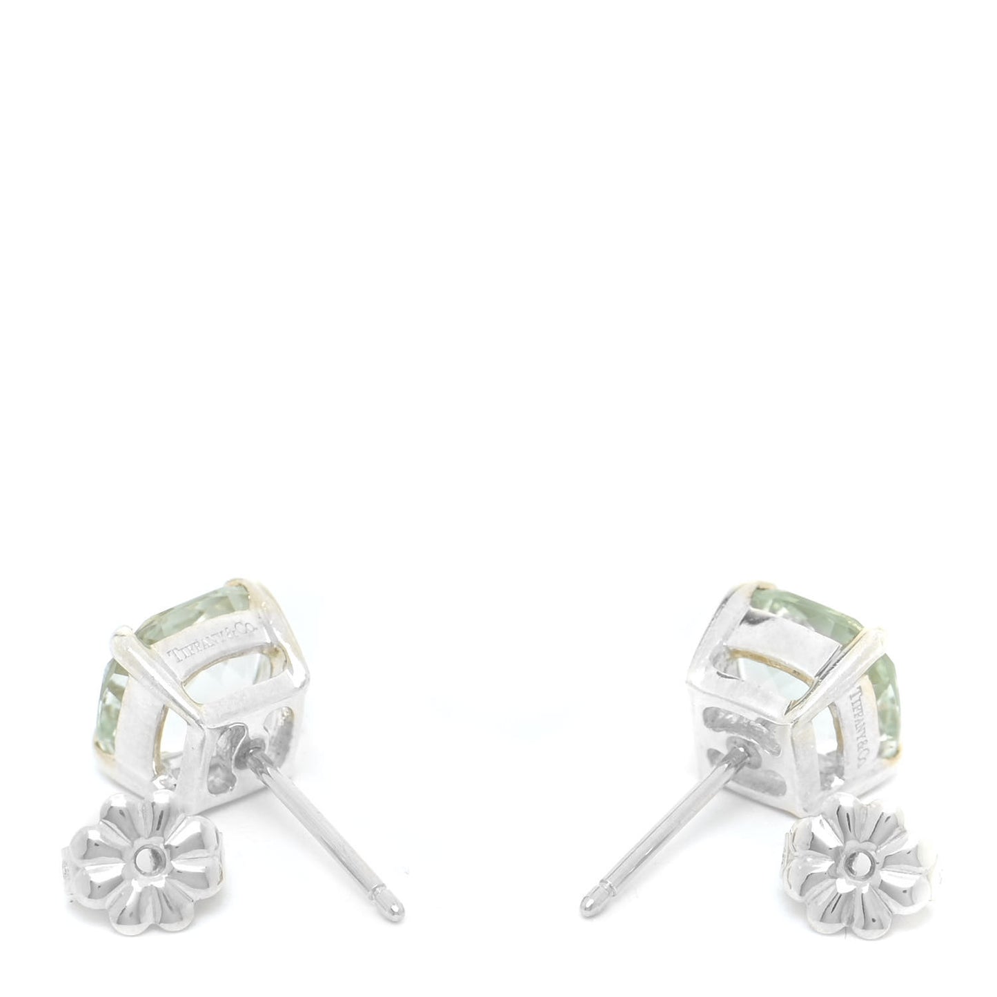 Sterling Silver Prasiolite Sparklers Earrings
