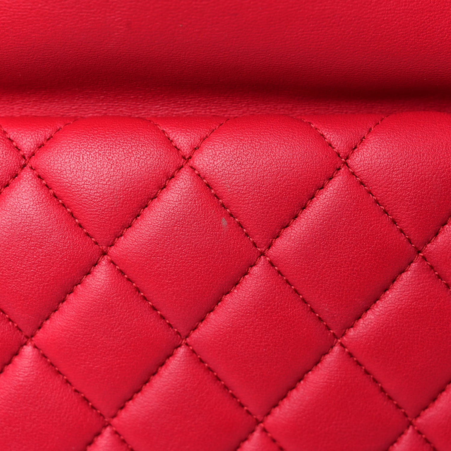 Chanel Lambskin Quilted Large In Seoul Backpack Red 12 of 12