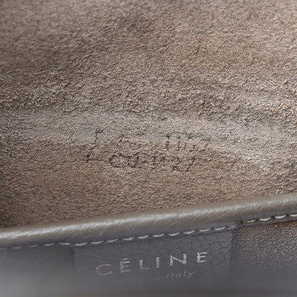 Celine Drummed Calfskin Nano Luggage Souris 7 of 9