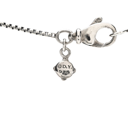 David Yurman Sterling Silver Pearl 8mm Petite Chatelaine Pendant Necklace 4 of 4
