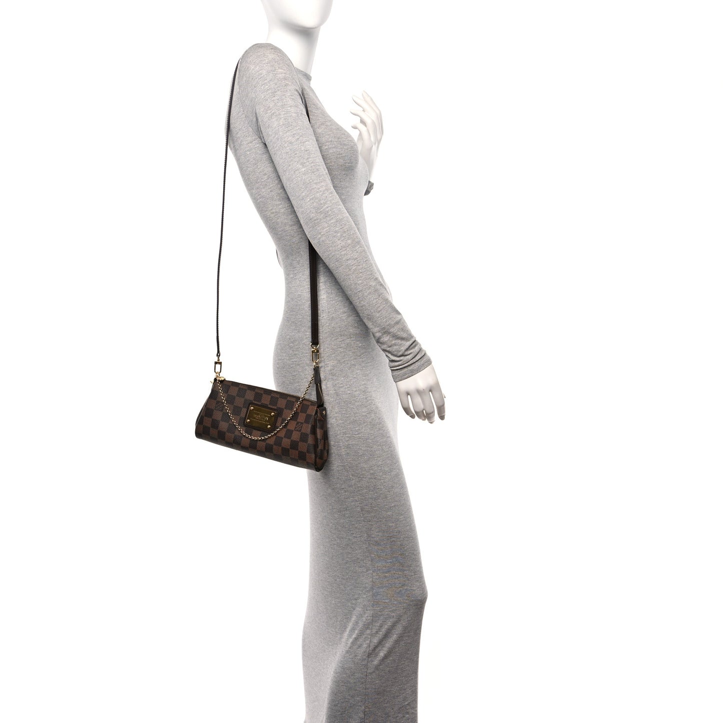 Damier Ebene Eva Clutch