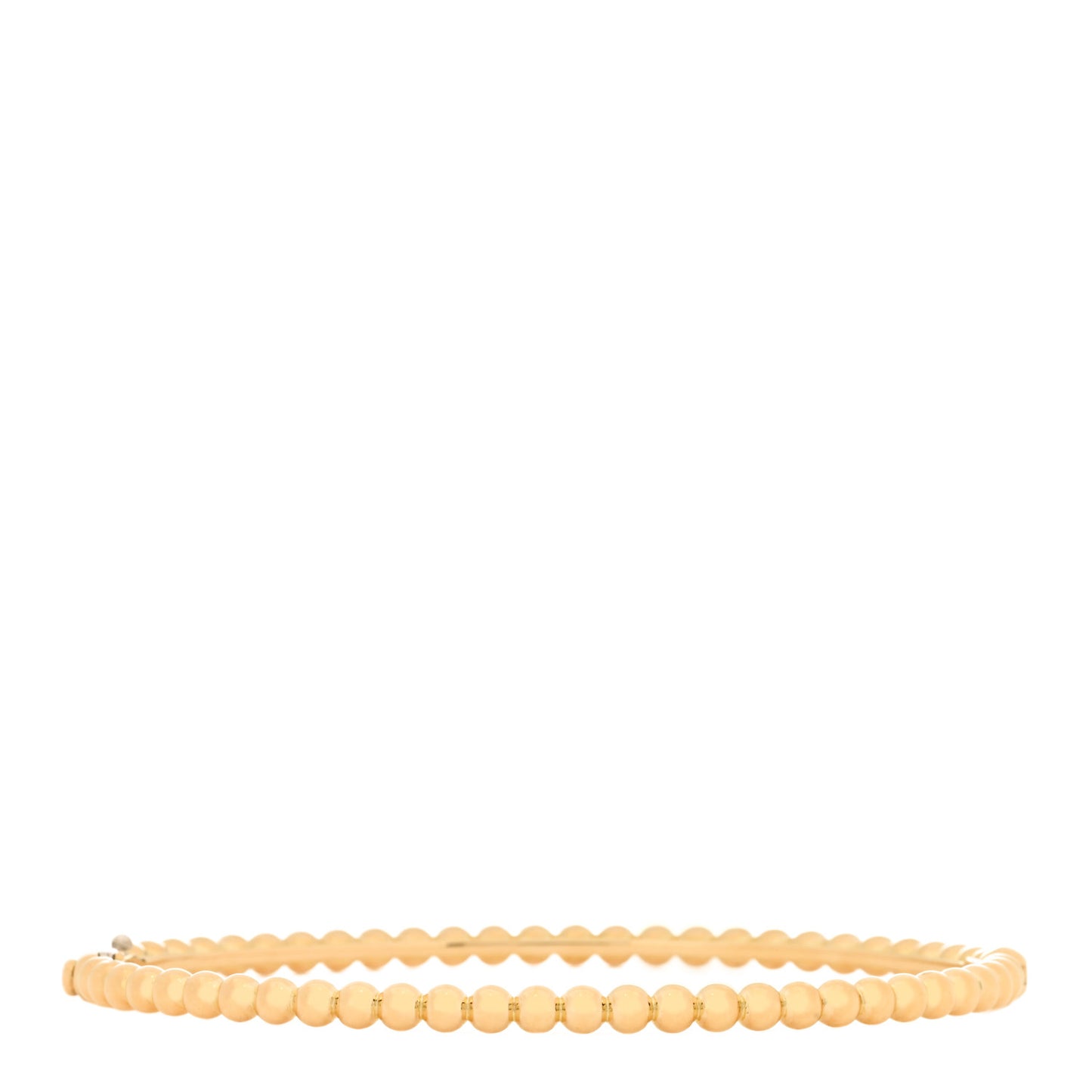 18K Yellow Gold Perlee Pearls of Gold Bracelet L