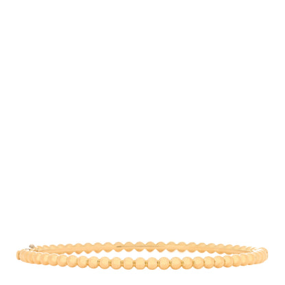 Van Cleef & Arpels 18K Yellow Gold Perlee Pearls of Gold Bracelet L 2 of 4