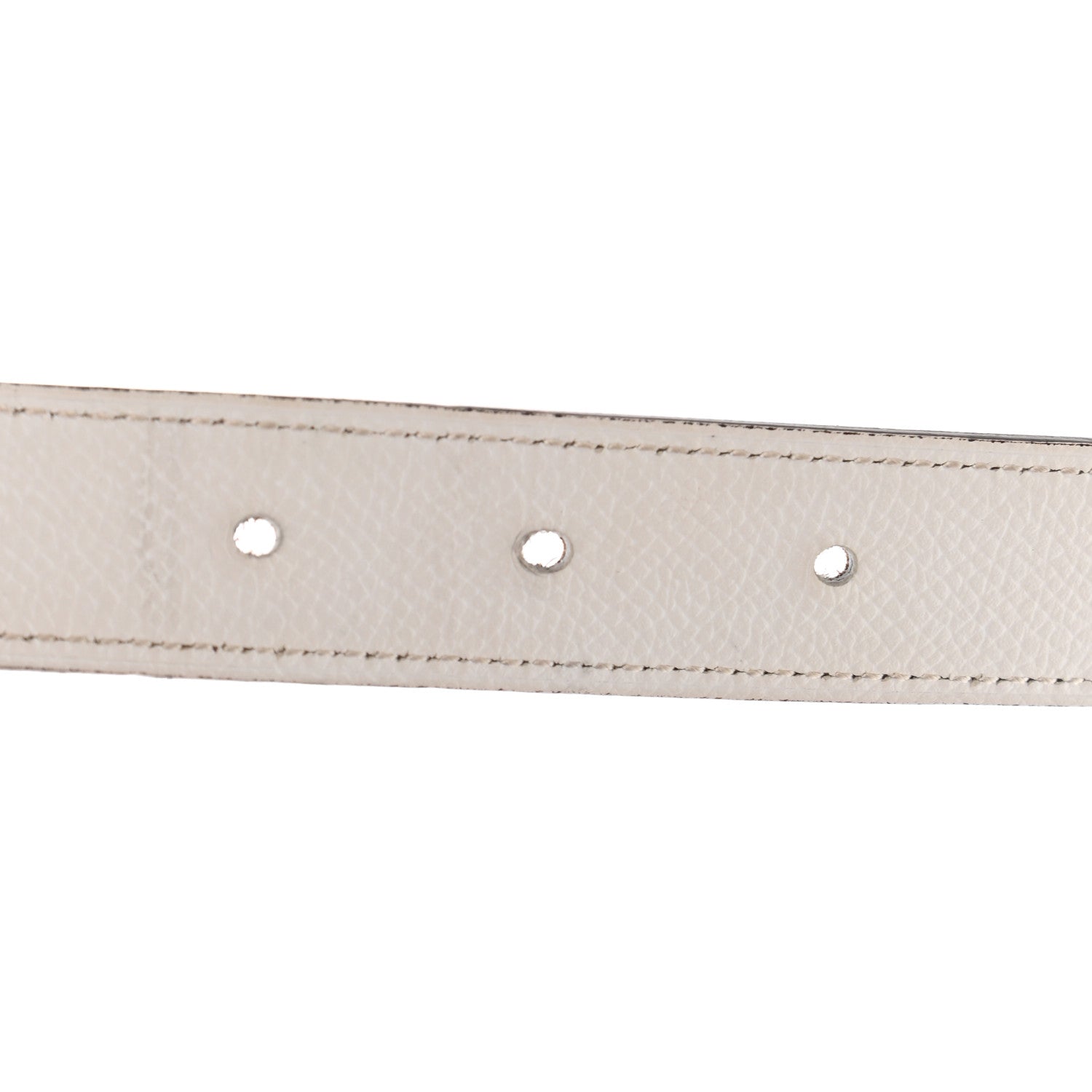 Hermes Swift Epsom 32mm Constance H Belt 75 Etoupe White 3 of 5