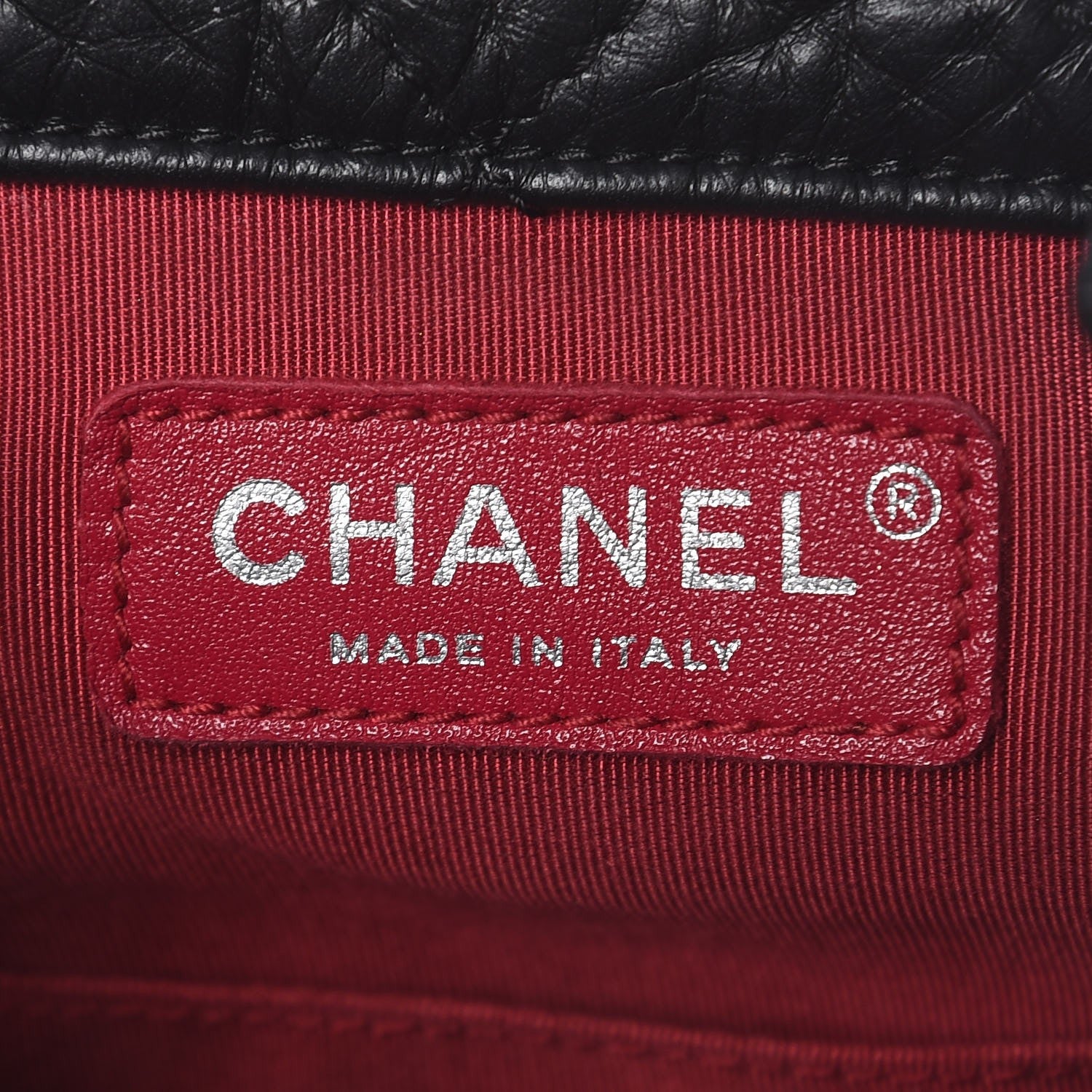 Chanel Aged Calfskin Quilted Gabrielle Backpack Black 5 of 8