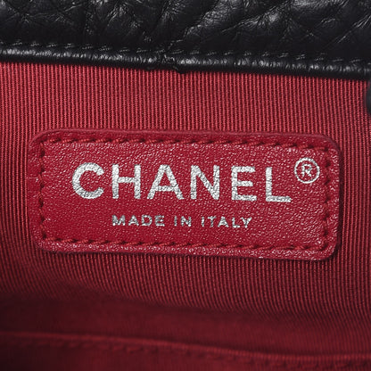 Chanel Aged Calfskin Quilted Gabrielle Backpack Black 5 of 8