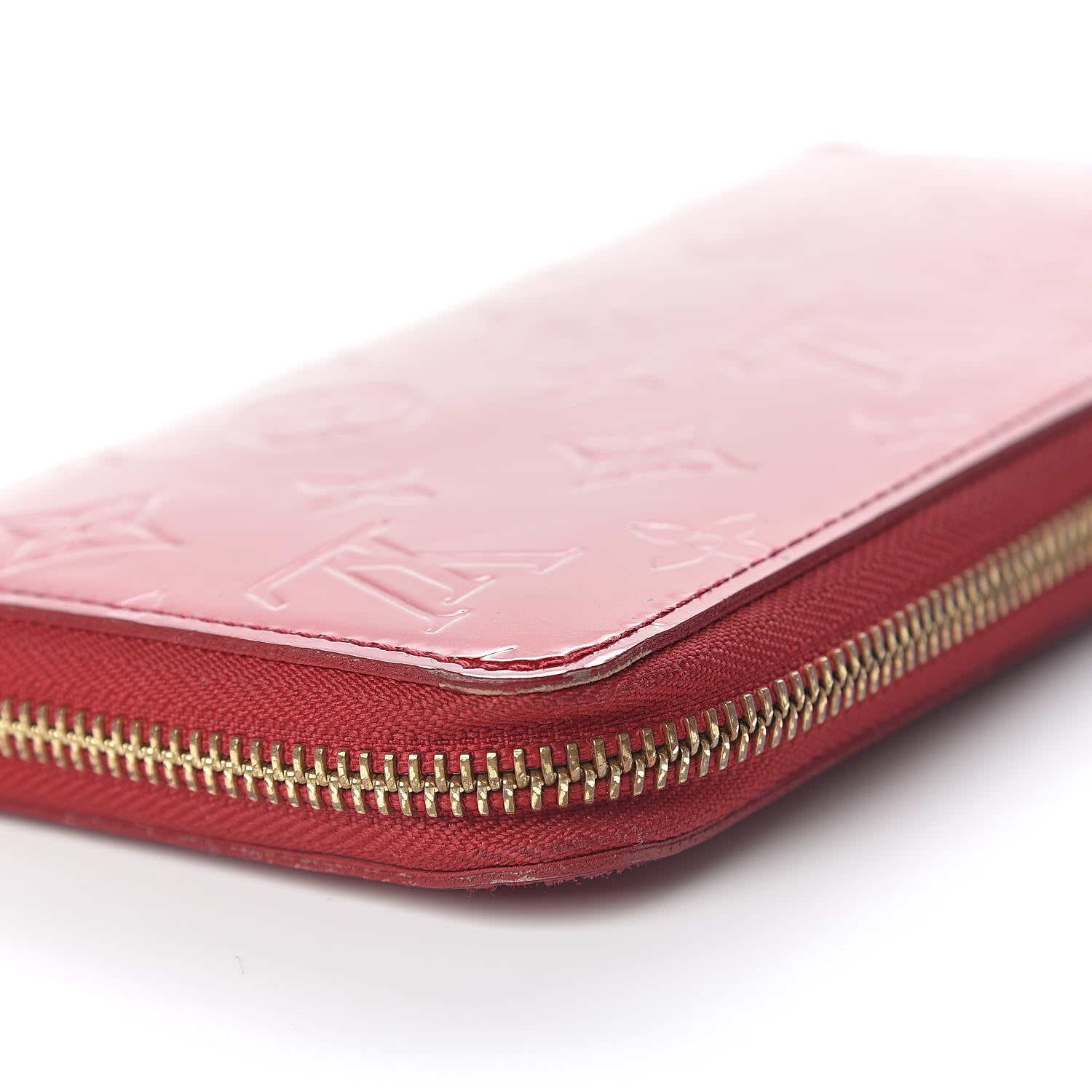 Louis Vuitton Vernis Zippy Wallet Pomme D'Amour 10 of 12